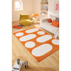Tapis salon retro Groovy orange 120 X 160 cm Tapis salon retro Groovy orange 120 X 160 cm