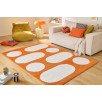 Tapis salon retro Groovy orange 160 X 230 cm Tapis salon retro Groovy orange 160 X 230 cm