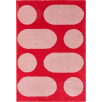 Tapis salon retro Groovy rouge 200 X 280 cm Tapis salon retro Groovy rouge 200 X 280 cm