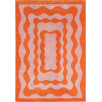 Tapis vintage Groovy Orange 200 X 280 cm Tapis vintage Groovy Orange 200 X 280 cm