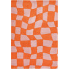 Tapis vintage Groovy Orange 200 X 280 cm Tapis vintage Groovy Orange 200 X 280 cm