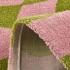 Tapis vintage Groovy Vert 120 X 160 cm Tapis vintage Groovy Vert 120 X 160 cm