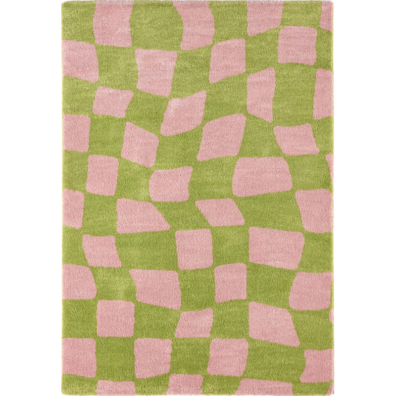 Tapis vintage Groovy Vert 160 X 230 cm