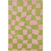 Tapis vintage Groovy Vert 200 X 280 cm Tapis vintage Groovy Vert 200 X 280 cm