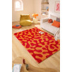 Tapis vintage Groovy Rouge 120 X 160 cm Tapis vintage Groovy Rouge 120 X 160 cm