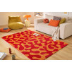 Tapis vintage Groovy Rouge 200 X 280 cm Tapis vintage Groovy Rouge 200 X 280 cm