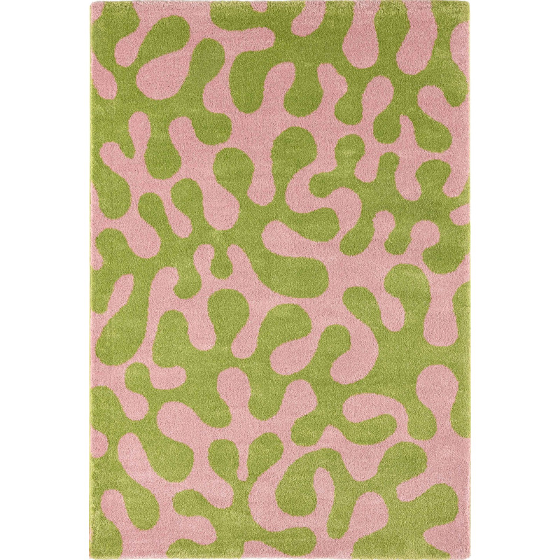 Tapis vintage Groovy Vert 200 X 280 cm