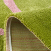 Tapis salon vintage Groovy vert 200 X 280 cm Tapis salon vintage Groovy vert 200 X 280 cm