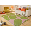 Tapis salon vintage Groovy vert 200 X 280 cm Tapis salon vintage Groovy vert 200 X 280 cm