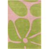 Tapis salon vintage Groovy vert 200 X 280 cm Tapis salon vintage Groovy vert 200 X 280 cm
