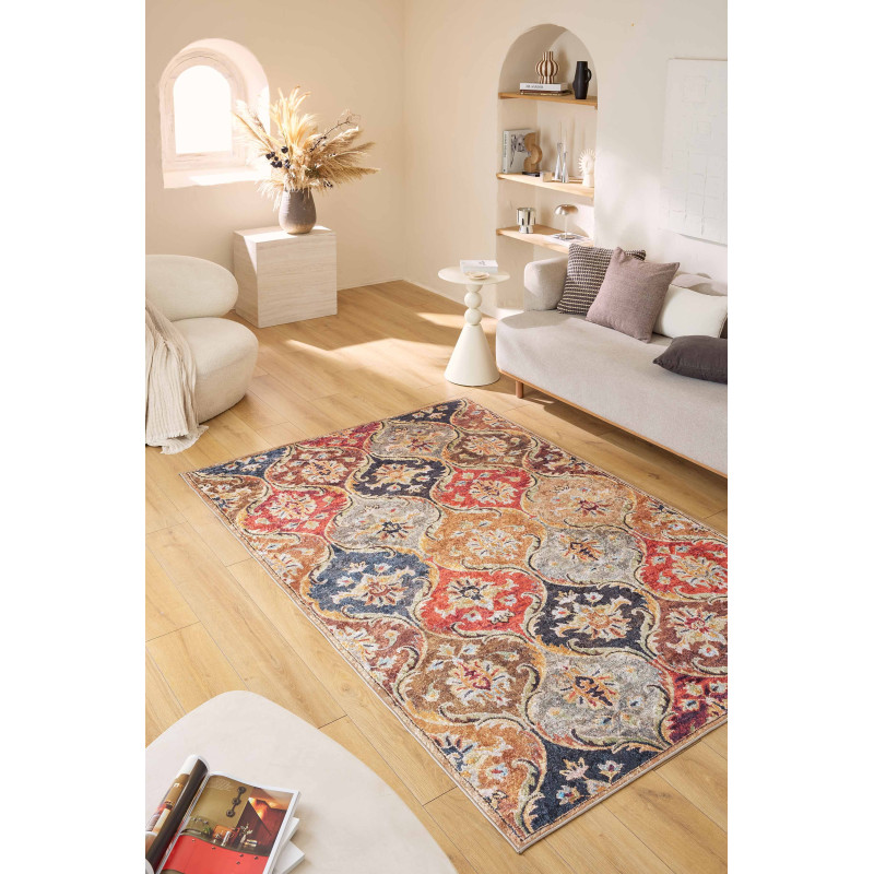 Tapis lavable en machine - Stampa - Motif rétro 80 X 150 cm