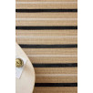 Tapis aspect jute - Palma - Motif zèbre - noir 200 X 290 cm Tapis aspect jute - Palma - Motif zèbre - noir 200 X 290 cm