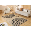 Tapis aspect jute - Palma - Motif géométrique 200 X 290 cm Tapis aspect jute - Palma - Motif géométrique 200 X 290 cm