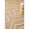Tapis aspect jute - Palma - Motif géométrique 160 X 230 cm Tapis aspect jute - Palma - Motif géométrique 160 X 230 cm