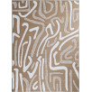 Tapis d'extérieur motifs abstrait beige 180 X 280 cm
