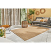 Tapis d'extérieur motif géométrique beige 180 X 280 cm