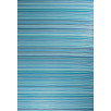 Tapis d'extérieur motif rayure dégradée bleu 150 X 220 cm