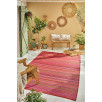 Tapis d'extérieur motif rayure dégradée violet 180 X 280 cm Tapis d'extérieur motif rayure dégradée violet 180 X 280 cm