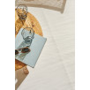 Tapis d'extérieur motif rayure dégradée blanc 180 X 280 cm Tapis d'extérieur motif rayure dégradée blanc 180 X 280 cm