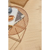 Tapis d'extérieur motif rayure dégradée beige 180 X 280 cm Tapis d'extérieur motif rayure dégradée beige 180 X 280 cm