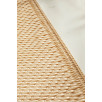 Tapis d'extérieur motif rayure dégradée beige 180 X 280 cm Tapis d'extérieur motif rayure dégradée beige 180 X 280 cm