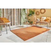 Tapis d'extérieur motif rayure dégradée terracotta 180 X 280 cm Tapis d'extérieur motif rayure dégradée terracotta 180 X 280 cm