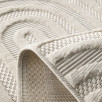 Tapis d'intérieur et extérieur motifs arcs Santorini blanc 80 X 300 cm Tapis d'intérieur et extérieur motifs arcs Santorini blanc 80 X 300 cm