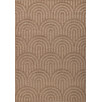 Tapis d'intérieur et extérieur motifs arcs Santorini beige 200 X 290 cm Tapis d'intérieur et extérieur motifs arcs Santorini beige 200 X 290 cm