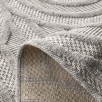 Tapis d'intérieur et extérieur motifs arcs Santorini gris 120 X 160 cm Tapis d'intérieur et extérieur motifs arcs Santorini gris 120 X 160 cm