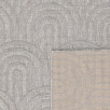 Tapis d'intérieur et extérieur motifs arcs Santorini gris 160 X 230 cm Tapis d'intérieur et extérieur motifs arcs Santorini gris 160 X 230 cm