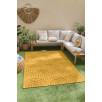 Tapis d'intérieur et extérieur motifs arcs Santorini jaune 80 X 300 cm Tapis d'intérieur et extérieur motifs arcs Santorini jaune 80 X 300 cm