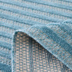 Tapis d'intérieur et extérieur motifs arcs symétriques Santorini bleu turquoise 160 X 230 cm Tapis d'intérieur et extérieur motifs arcs symétriques Santorini bleu turquoise 160 X 230 cm