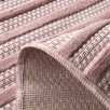 Tapis d'intérieur et extérieur motifs arcs symétriques Santorini rose 160 X 230 cm Tapis d'intérieur et extérieur motifs arcs symétriques Santorini rose 160 X 230 cm