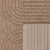 Tapis intérieur et extérieur motifs de vagues Santorini beige 120 X 160 cm Tapis intérieur et extérieur motifs de vagues Santorini beige 120 X 160 cm