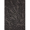 Tapis d'intérieur et extérieur motif abstrait santorini noir 120 X 160 cm Tapis d'intérieur et extérieur motif abstrait santorini noir 120 X 160 cm