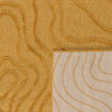 Tapis d'intérieur et extérieur motif abstrait santorini jaune 80 X 300 cm Tapis d'intérieur et extérieur motif abstrait santorini jaune 80 X 300 cm
