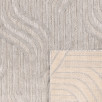 Tapis d'intérieur et d'extérieur à motifs gris 200 X 290 cm
