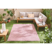 Tapis d'intérieur et d'extérieur à motifs rose 200 X 290 cm Tapis d'intérieur et d'extérieur à motifs rose 200 X 290 cm