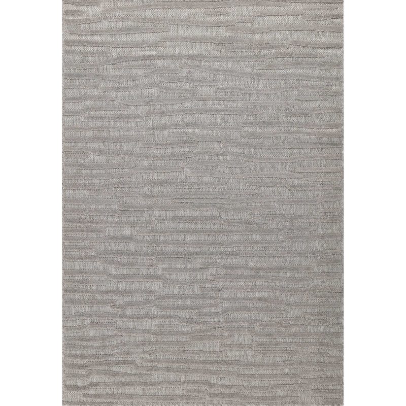 Tapis d'intérieur et d'extérieur à motifs gris 200 X 290 cm