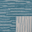 Tapis d'intérieur et d'extérieur à motifs bleu turquoise 80 X 300 cm Tapis d'intérieur et d'extérieur à motifs bleu turquoise 80 X 300 cm