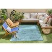 Tapis d'intérieur et d'extérieur à motifs bleu turquoise 160 X 230 cm Tapis d'intérieur et d'extérieur à motifs bleu turquoise 160 X 230 cm