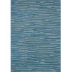 Tapis d'intérieur et d'extérieur à motifs bleu turquoise 200 X 290 cm