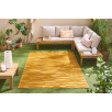 Tapis d'intérieur et d'extérieur à motifs jaune 200 X 290 cm Tapis d'intérieur et d'extérieur à motifs jaune 200 X 290 cm