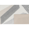 Tapis doux graphiques gris ivoire et beige Karena 120 X 160 cm Tapis doux graphiques gris ivoire et beige Karena 120 X 160 cm