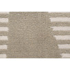Tapis de salon à poils ras motif abstrait vert 200 X 290 cm