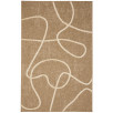 Tapis motifs géométriques Palma blanc 120 X 160 cm