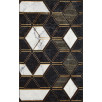 Tapis de salon motif moderne marbre gris 120 X 160 cm Tapis de salon motif moderne marbre gris 120 X 160 cm