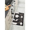 Tapis de salon motif moderne marbre gris 120 X 160 cm Tapis de salon motif moderne marbre gris 120 X 160 cm