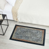 Tapis de salon motif moderne noir 80 X 150 cm Tapis de salon motif moderne noir 80 X 150 cm