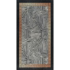Tapis de salon motif moderne noir 80 X 150 cm Tapis de salon motif moderne noir 80 X 150 cm